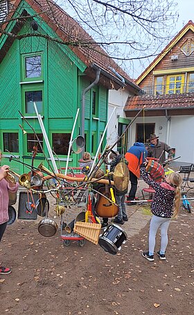 Fantastischer Klangwagen
